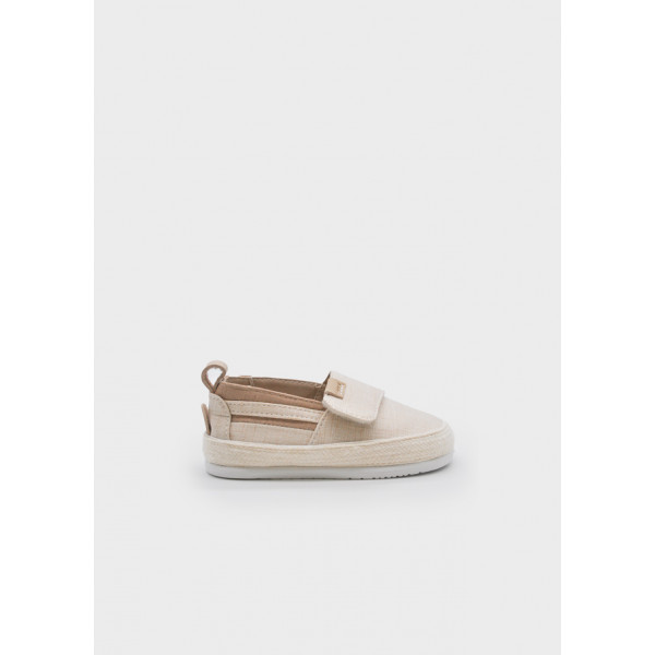 Mayoral Εσπαντριγια bare foot βελκρο μπεζ σκορο 26-41793-050 41793