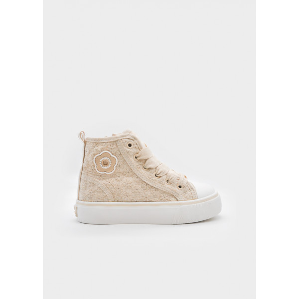 Mayoral Μποτακι υφασμα μπεζ σκορο 26-43718-071 43718