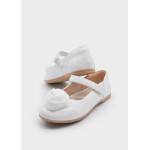 Mayoral Μπαρετα λουστρινι λουλουδι λευκο 26-43722-034 43722