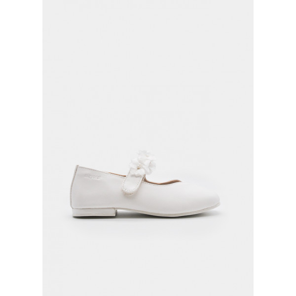 Mayoral Μπαλαρινα λουλουδια λευκο 26-43724-083 43724