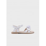 Mayoral Σανδαλια λουστρινι λουλουδι λευκο 26-43732-011 43732