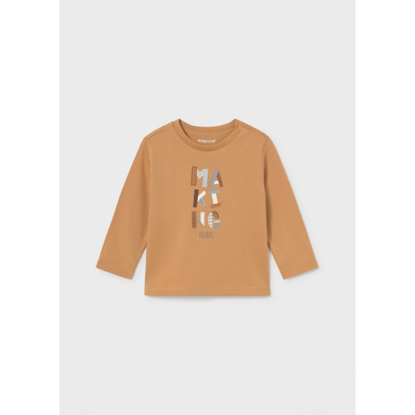 Mayoral T-Shirt μακρυμανικο basic σομον ανοι 16-00108-015 108