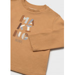 Mayoral T-Shirt μακρυμανικο basic σομον ανοι 16-00108-015 108