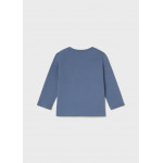 Mayoral T-Shirt μακρυμανικο basic μπλε 16-00108-016 108