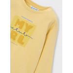 Mayoral T-Shirt μακρυμανικο basic κιτιρινο 16-00173-086 173