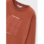 Mayoral T-Shirt μακρυμανικο basic κεραμιδι 16-00173-088 173