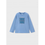 Mayoral T-Shirt μακρυμανικο basic μπλε μελαν 16-00173-091 173