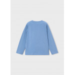 Mayoral T-Shirt μακρυμανικο basic μπλε μελαν 16-00173-091 173