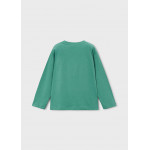 Mayoral T-Shirt μακρυμανικο basic λαχανι 16-00173-093 173