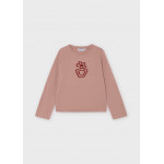 Mayoral T-Shirt μακρυμανικο basic παστελ 16-00178-057 178
