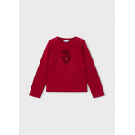 Mayoral T-Shirt μακρυμανικο basic κοκκινο 16-00178-059 178