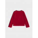 Mayoral T-Shirt μακρυμανικο basic κοκκινο 16-00178-059 178
