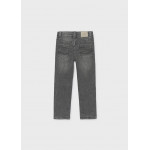 Mayoral Παντελονι τζιν slim fit βασικ γκρι σκουρ 16-00504-063 504