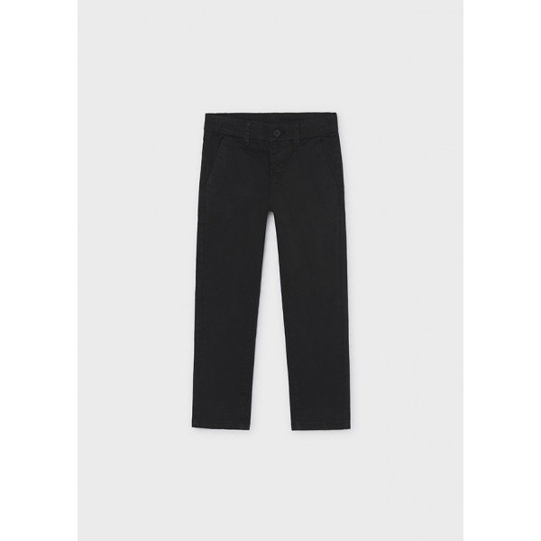 Mayoral Παντελονι chino basic μαυρο 16-00513-035 513