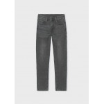 Mayoral Παντελονι τζιν slim fit βασικ γκρι σκουρ 16-00516-016 516