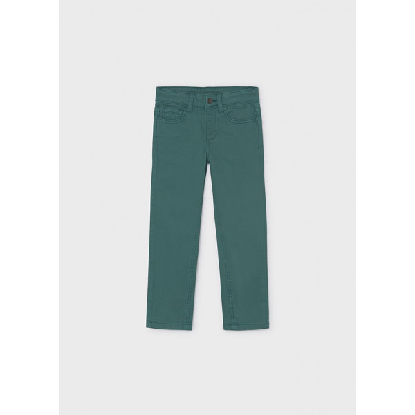 Mayoral Παντελονι 5τσεπο slim fit βασ σκ πρασινο 16-00517-042 517