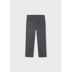 Mayoral Παντελονι 5τσεπο slim fit βασ μαυροπινακ 16-00517-043 517