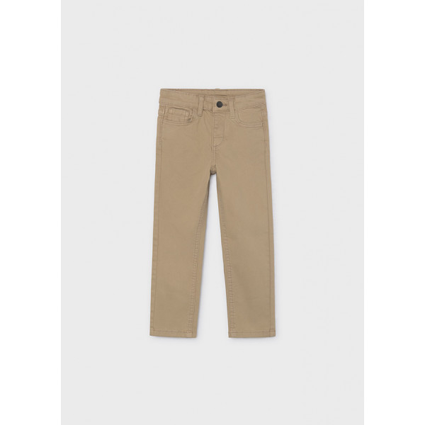 Mayoral Παντελονι 5τσεπο slim fit βασ μπεζ 16-00517-044 517