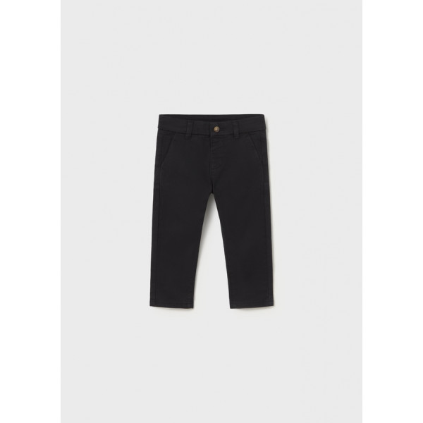 Mayoral Παντελονι chino basic μαυρο 16-00521-038 521