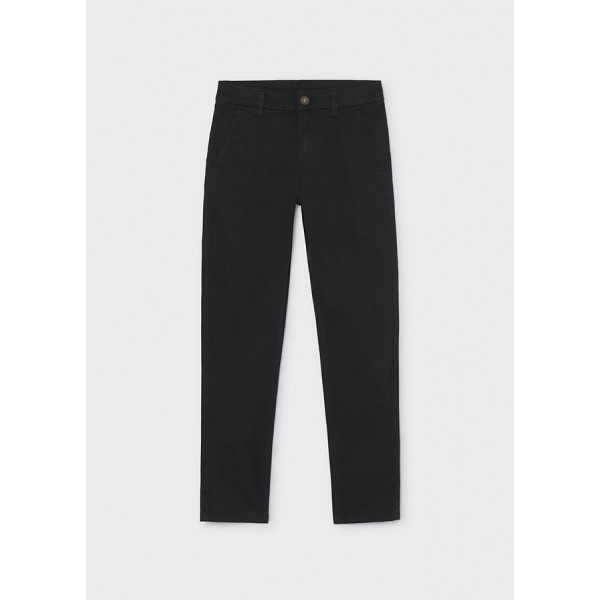 Mayoral Παντελονι chino basic μαυρο 16-00530-035 530