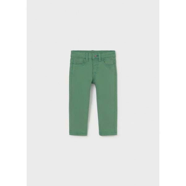 Mayoral Παντελονι 5τσεπο slim fit βασ λαχανι 16-00563-041 563