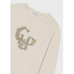 Mayoral T-Shirt μακρυμανικο basic κρεμ 16-00830-031 830