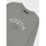 Mayoral T-Shirt μακρυμανικο basic γκρι σκουρ 16-00842-066 842