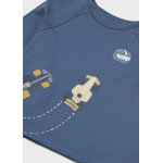 Mayoral T-Shirt μακρ/νικο αυτοκινητακ μπλε 16-02007-079 2007