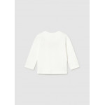 Mayoral T-Shirt μακρ/κο προσωπα κρεμ 16-02009-086 2009