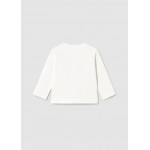 Mayoral T-Shirt μακρ/κο φιλοι κρεμ 16-02013-010 2013
