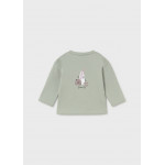 Mayoral T-Shirt μακρυμανικο Καφέ 16-02084-027 2084
