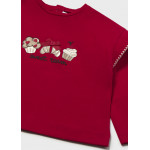Mayoral T-Shirt μακρυμανικο κοκκινο 16-02088-015 2088