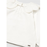 Mayoral T-Shirt μακρ/νο γιακας εκρου 16-02091-082 2091