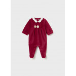 Mayoral Σετ φορμακι με βελουτε γιακα κοκκινο 16-02752-079 2752
