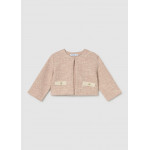 Mayoral Σετ φουστα πλεκτο tweed απαλο ροζ 16-02954-029 2954