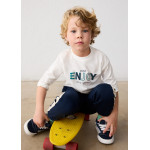 Mayoral Μπλουζα μακρυμ puff print κρεμ 16-04007-090 4007