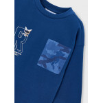 Mayoral T-Shirt μακρ/κο τσεπη μπλε σκουρ 16-04012-026 4012