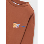 Mayoral T-Shirt μακρ/κο "turn up" κεραμιδι 16-04016-045 4016
