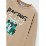 Mayoral T-Shirt μακρ/κο "racing" μπεζ 16-04020-058 4020