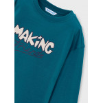 Mayoral T-Shirt μακρ/κο for everyone μπλε σκουρ 16-04025-070 4025