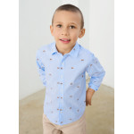 Mayoral Πουκαμισο μακρυμαν με σταμπες σκυλακια 16-04146-011 4146