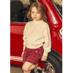 Mayoral Βερμουδα tweed κοκκινο 16-04230-038 4230