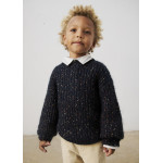 Mayoral Ζερσευ πλεξη tweed μπλε σκουρ 16-04309-007 4309
