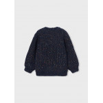 Mayoral Ζερσευ πλεξη tweed μπλε σκουρ 16-04309-007 4309