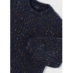 Mayoral Ζερσευ πλεξη tweed μπλε σκουρ 16-04309-007 4309