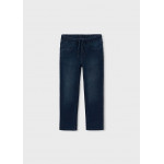 Mayoral Παντελονι soft denim jogger μαυρο μπλε 16-04503-031 4503