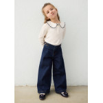 Mayoral Παντελονι τζιν wide leg τζιν σκουρ 16-04523-061 4523