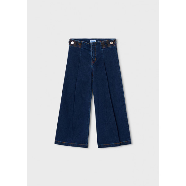 Mayoral Παντελονι τζιν wide leg τζιν σκουρ 16-04523-061 4523