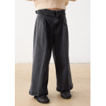 Mayoral Παντελονι τζιν wide leg ανθρακι 16-04523-062 4523