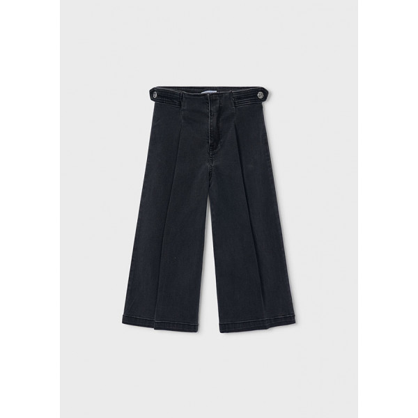 Mayoral Παντελονι τζιν wide leg ανθρακι 16-04523-062 4523